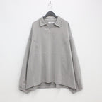 PIN HEAD LS OPEN SHIRT #GRAY [SS23-S03]
