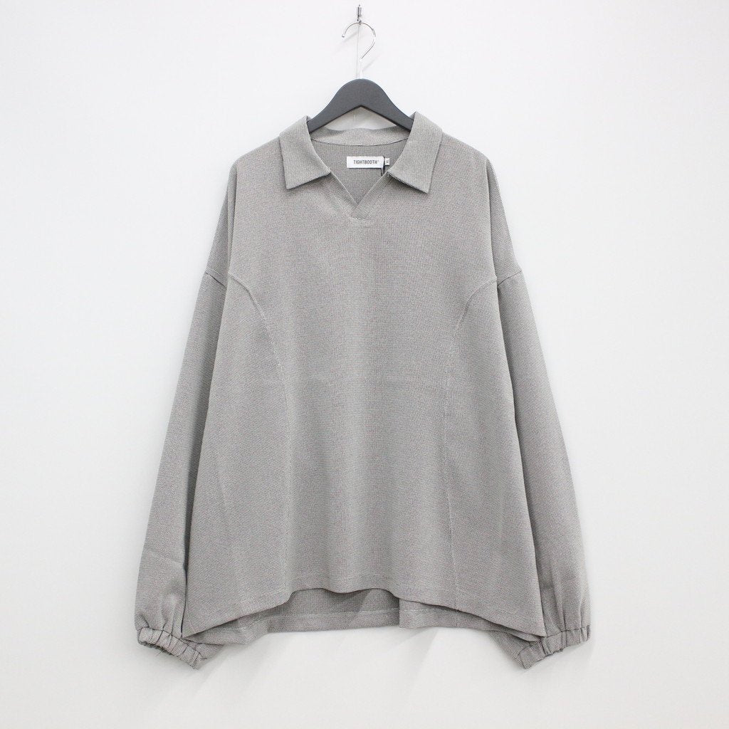 PIN HEAD LS OPEN SHIRT #GRAY [SS23-S03]