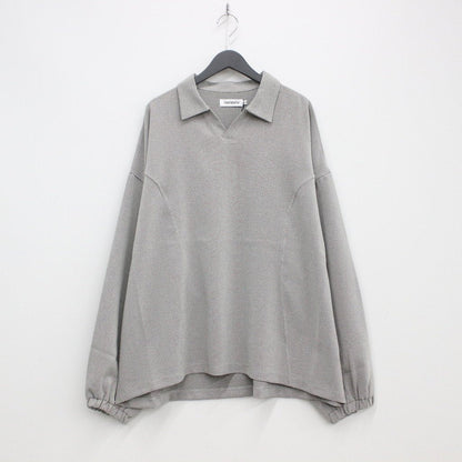 PIN HEAD LS OPEN SHIRT #GRAY [SS23-S03]