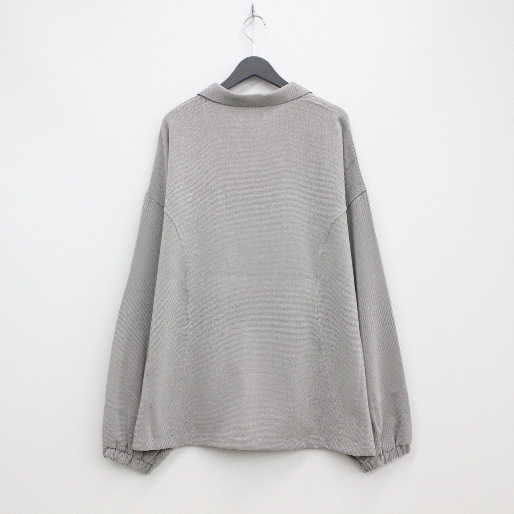 PIN HEAD LS OPEN SHIRT #GRAY [SS23-S03] _ TIGHTBOOTH PRODUCTION