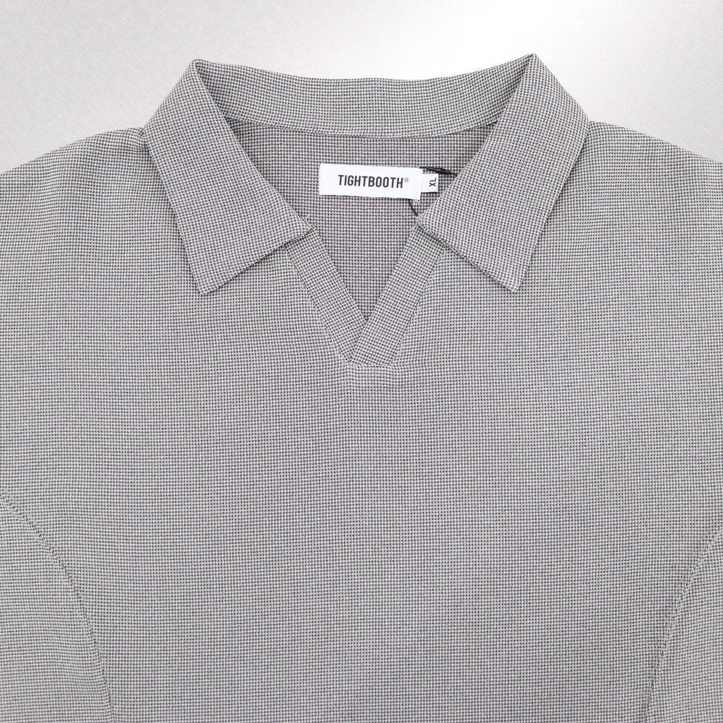 PIN HEAD LS OPEN SHIRT #GRAY [SS23-S03] _ TIGHTBOOTH PRODUCTION