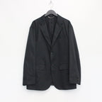 UNCONSTRUCTED JACKET #BLACK [22FWE-WMO-JK01]