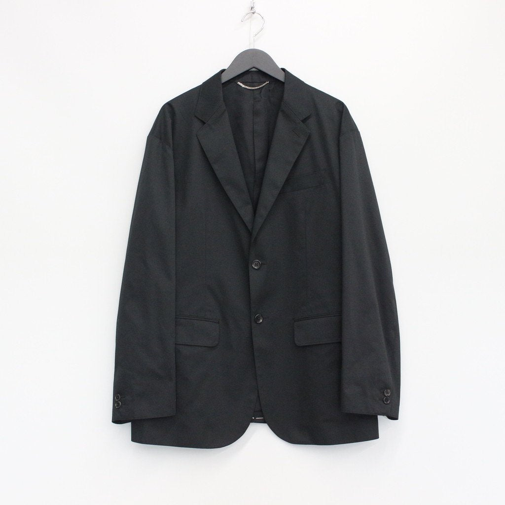 UNCONSTRUCTED JACKET #BLACK [22FWE-WMO-JK01]