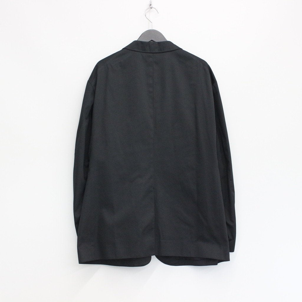 UNCONSTRUCTED JACKET #BLACK [22FWE-WMO-JK01]