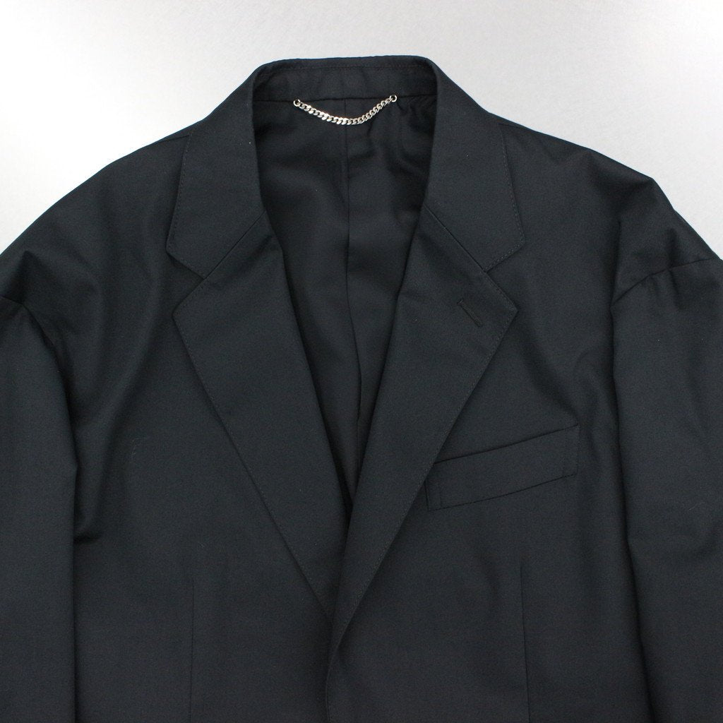UNCONSTRUCTED JACKET #BLACK [22FWE-WMO-JK01]
