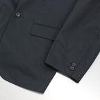 UNCONSTRUCTED JACKET #BLACK [22FWE-WMO-JK01]