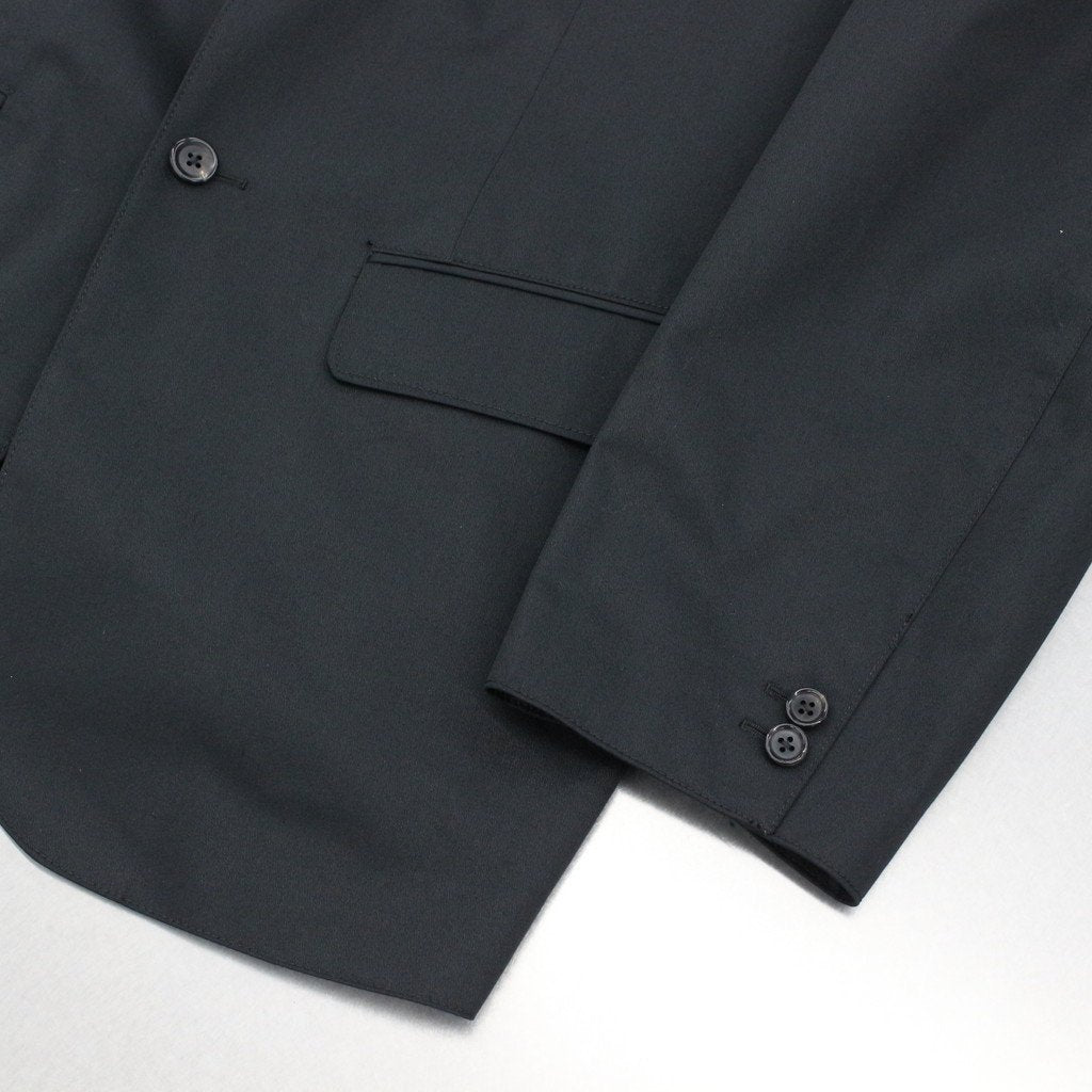 UNCONSTRUCTED JACKET #BLACK [22FWE-WMO-JK01]