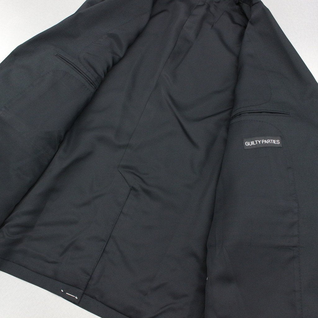 UNCONSTRUCTED JACKET #BLACK [22FWE-WMO-JK01]