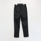PLEATED TROUSERS #BLACK [22FWE-WMP-TR01]