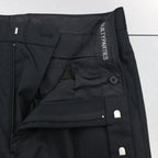 PLEATED TROUSERS #BLACK [22FWE-WMP-TR01]