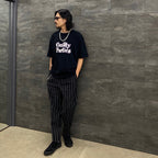 WASHED HEAVY WEIGHT CREW NECK T-SHIRT -TYPE 3- #BLACK [23SS-WMT-WT03]