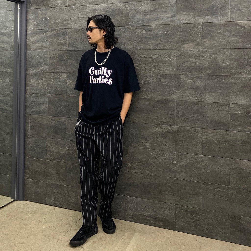 WASHED HEAVY WEIGHT CREW NECK T-SHIRT -TYPE 3- #BLACK [23SS-WMT-WT03]