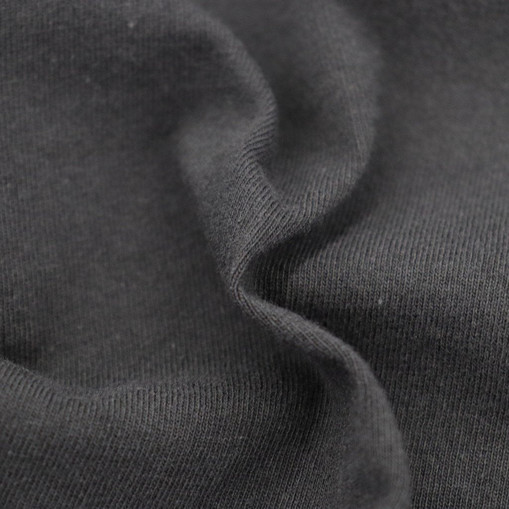 WASHED HEAVY WEIGHT CREW NECK T-SHIRT -TYPE 3- #BLACK [23SS-WMT-WT03]