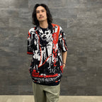 THE TEXAS CHAINSAW MASSACRE | S/S HAWAIIAN SHIRT -TYPE 2- #MONO [TTCM-WM-HI07]