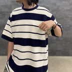 邊框寬 T 卹 #海軍藍 [SC2310-CT07]