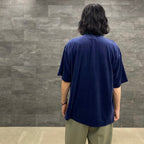 絲絨條紋襯衫#海軍藍 [SC2310-CT05]