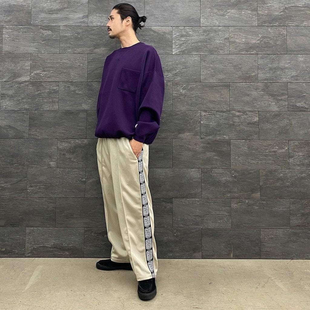 LIFTED TRACK PANTS #BEIGE [23SS-B06]