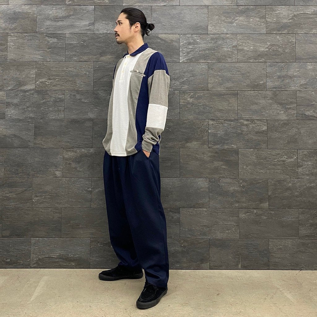 WORK BOHEMIAN PANTS #NAVY [23SS-B02] _ Evisen Skateboards | エヴィ