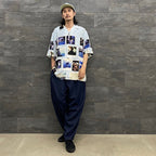 WORK BOHEMIAN PANTS #NAVY [23SS-B02]