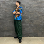 WORK BOHEMIAN PANTS #FOREST [23SS-B02]