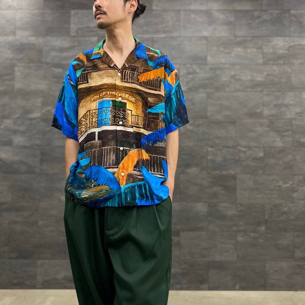 WORK BOHEMIAN PANTS #FOREST [23SS-B02]