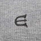 THERMAL RAGLAN TOP #CHARCOAL x BLACK [23SS-KN06]