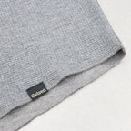 THERMAL RAGLAN TOP #CHARCOAL x BLACK [23SS-KN06]