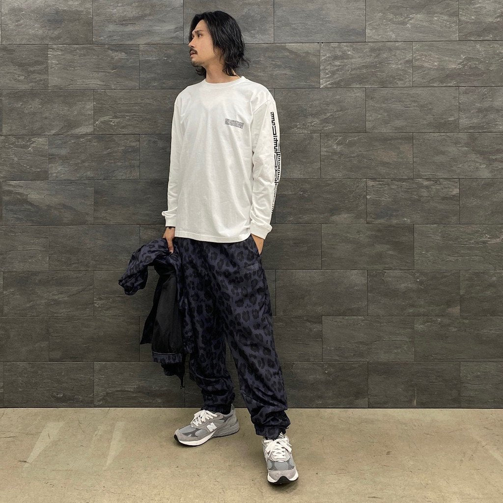 LEOPARD TRACK PANTS #MONO [BVDGEAR-30]