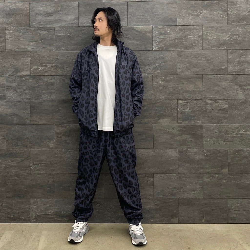 LEOPARD TRACK PANTS #MONO [BVDGEAR-30]