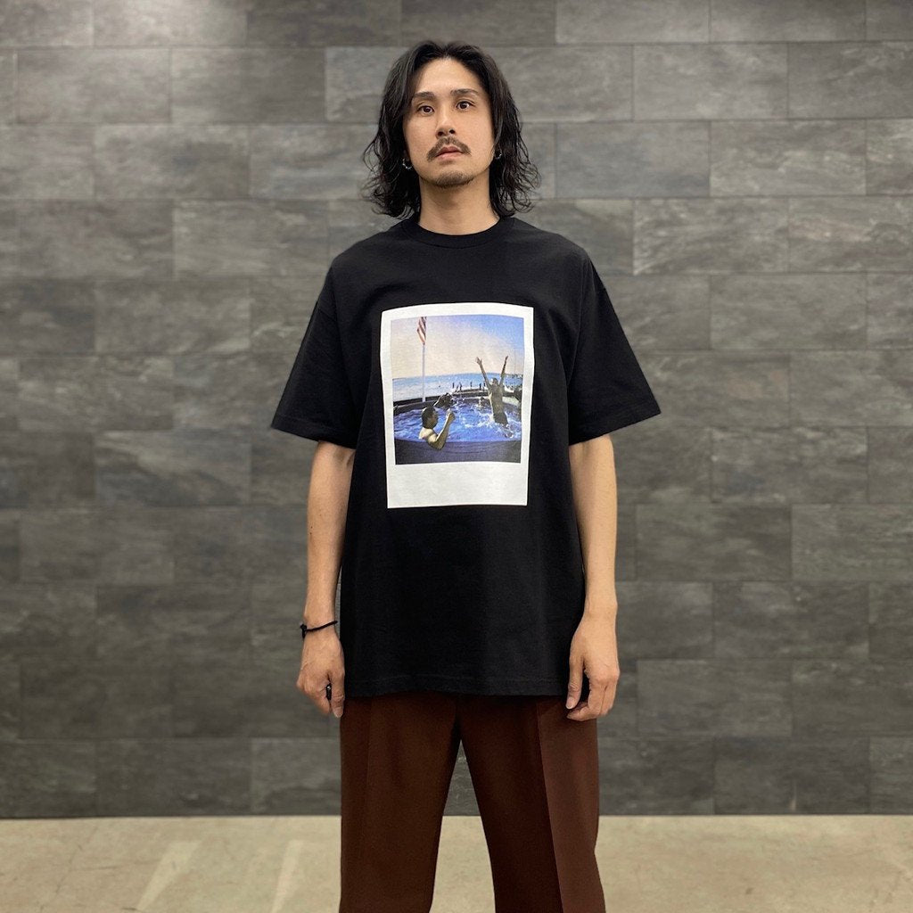 DAVIDE SORRENTI | CREW NECK T-SHIRT -TYPE 2- #BLACK [DAVIDESORRENTI-WM-TEE02]