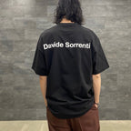 DAVIDE SORRENTI | CREW NECK T-SHIRT -TYPE 2- #BLACK [DAVIDESORRENTI-WM-TEE02]