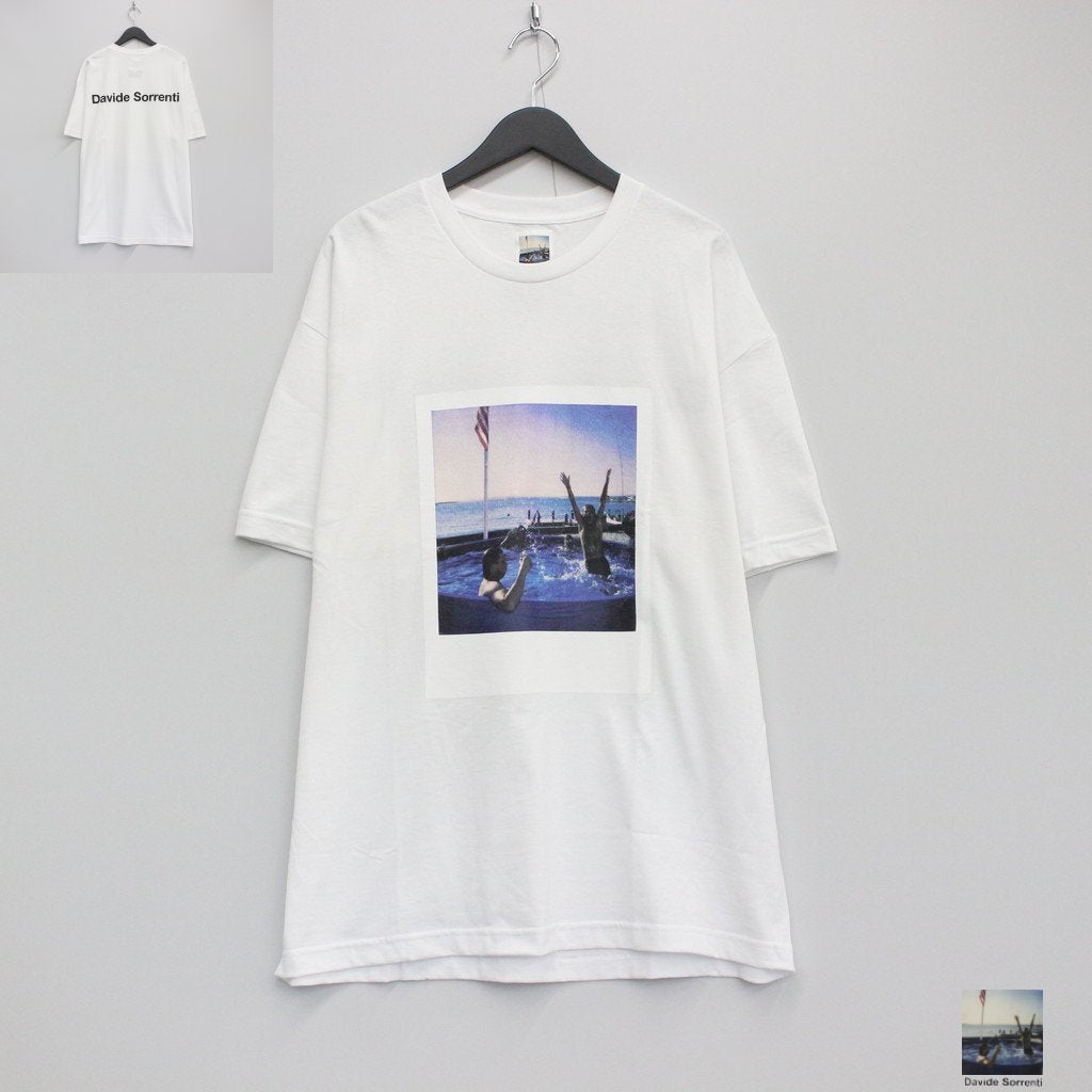 DAVIDE SORRENTI | CREW NECK T-SHIRT -TYPE 2- #WHITE [DAVIDESORRENTI-WM-TEE02]