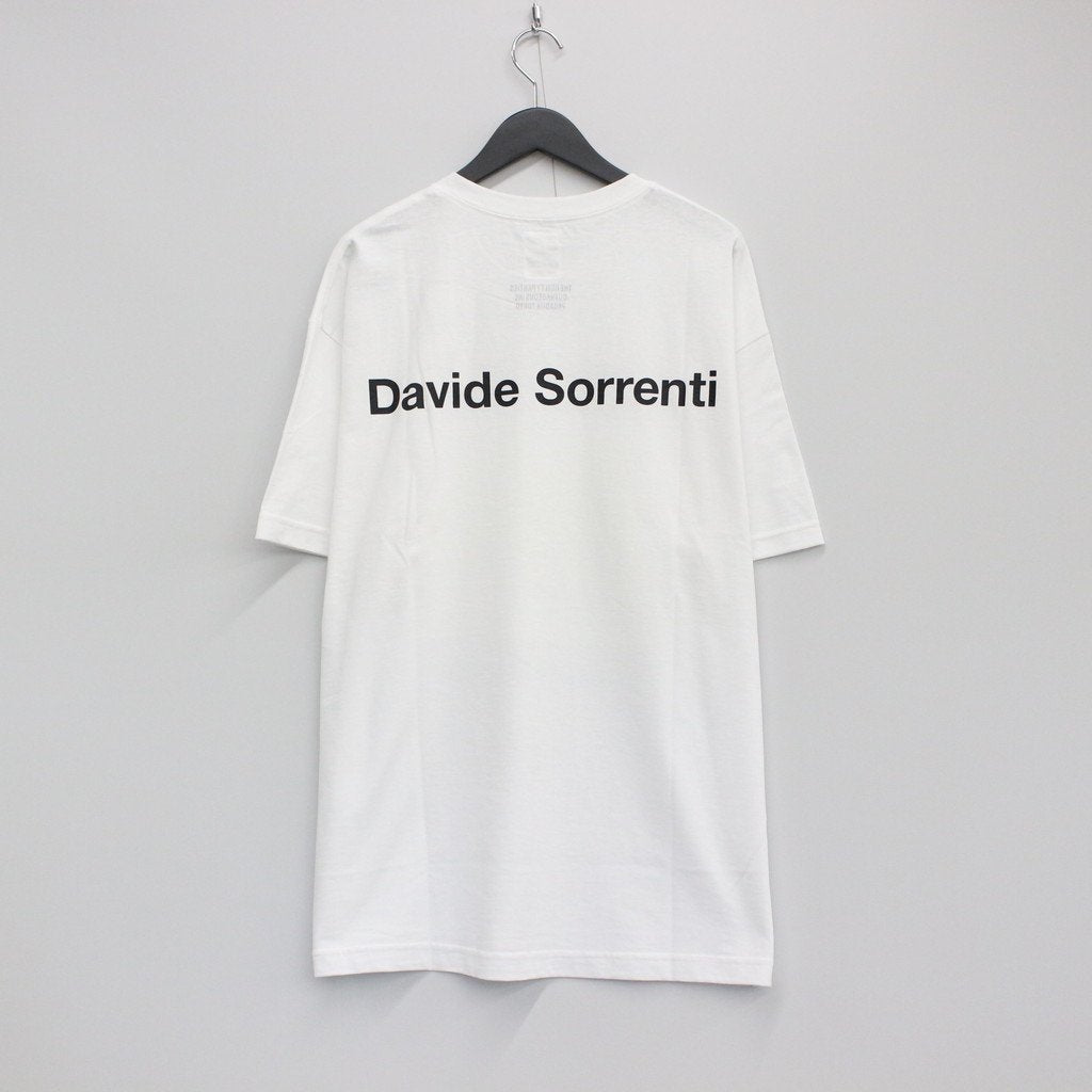 DAVIDE SORRENTI | CREW NECK T-SHIRT -TYPE 2- #WHITE ...