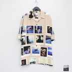 DAVIDE SORRENTI | S/S HAWAIIAN SHIRT -TYPE 2- #BROWN [DAVIDESORRENTI-WM-HI02]