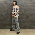 DAVIDE SORRENTI | S/S HAWAIIAN SHIRT -TYPE 2- #BROWN [DAVIDESORRENTI-WM-HI02]