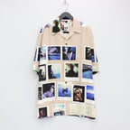 DAVIDE SORRENTI | S/S HAWAIIAN SHIRT -TYPE 2- #BROWN [DAVIDESORRENTI-WM-HI02]