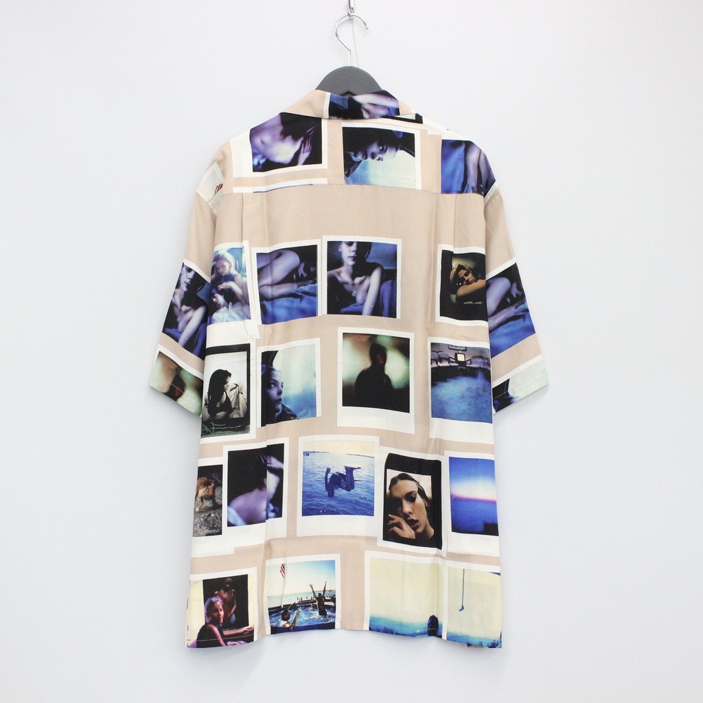 DAVIDE SORRENTI | S/S HAWAIIAN SHIRT -TYPE 2- #BROWN [DAVIDESORRENTI-WM-HI02]