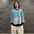 多色毛衣#藍色 [23SS-FS-34/FS1078]