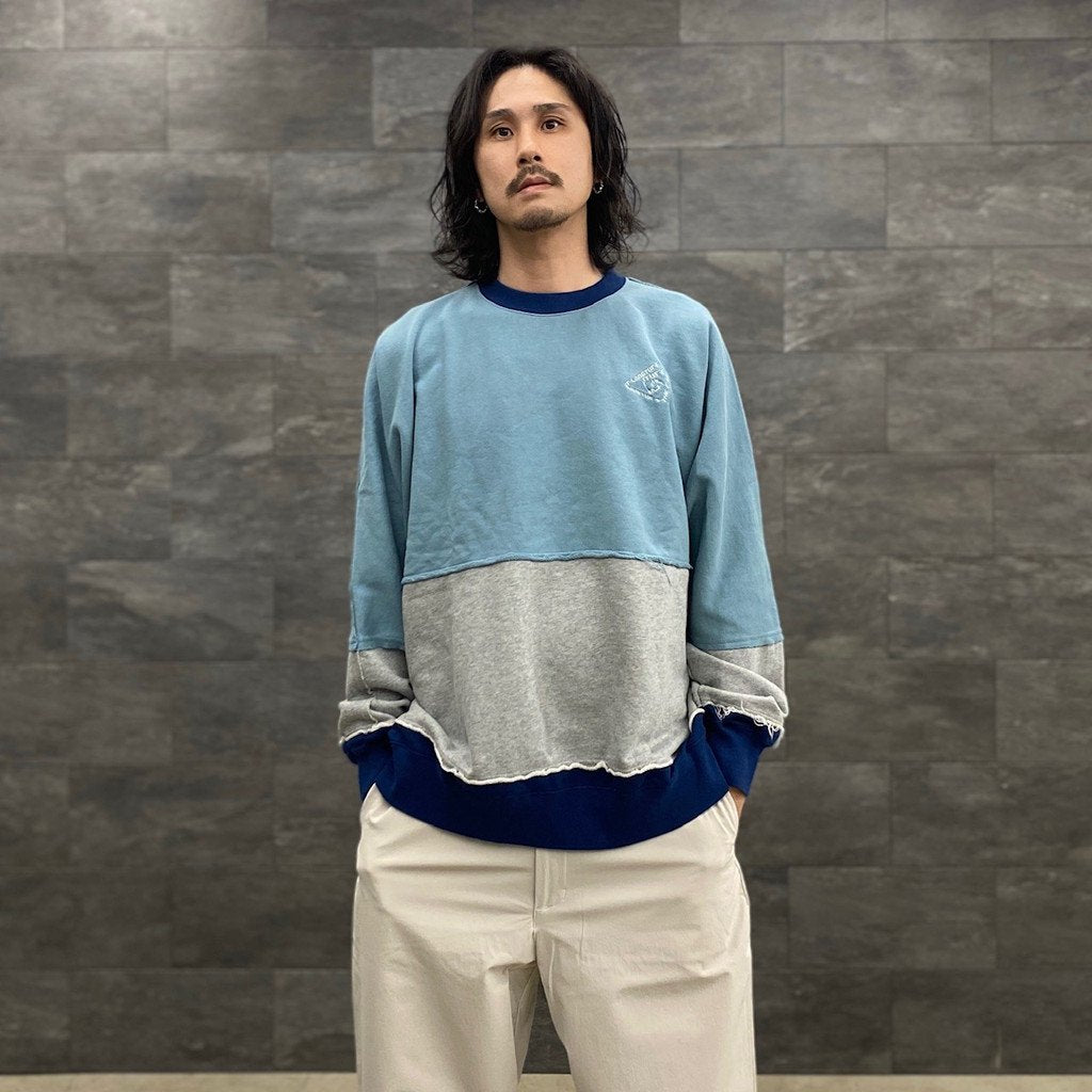 多色毛衣#藍色 [23SS-FS-34/FS1078]