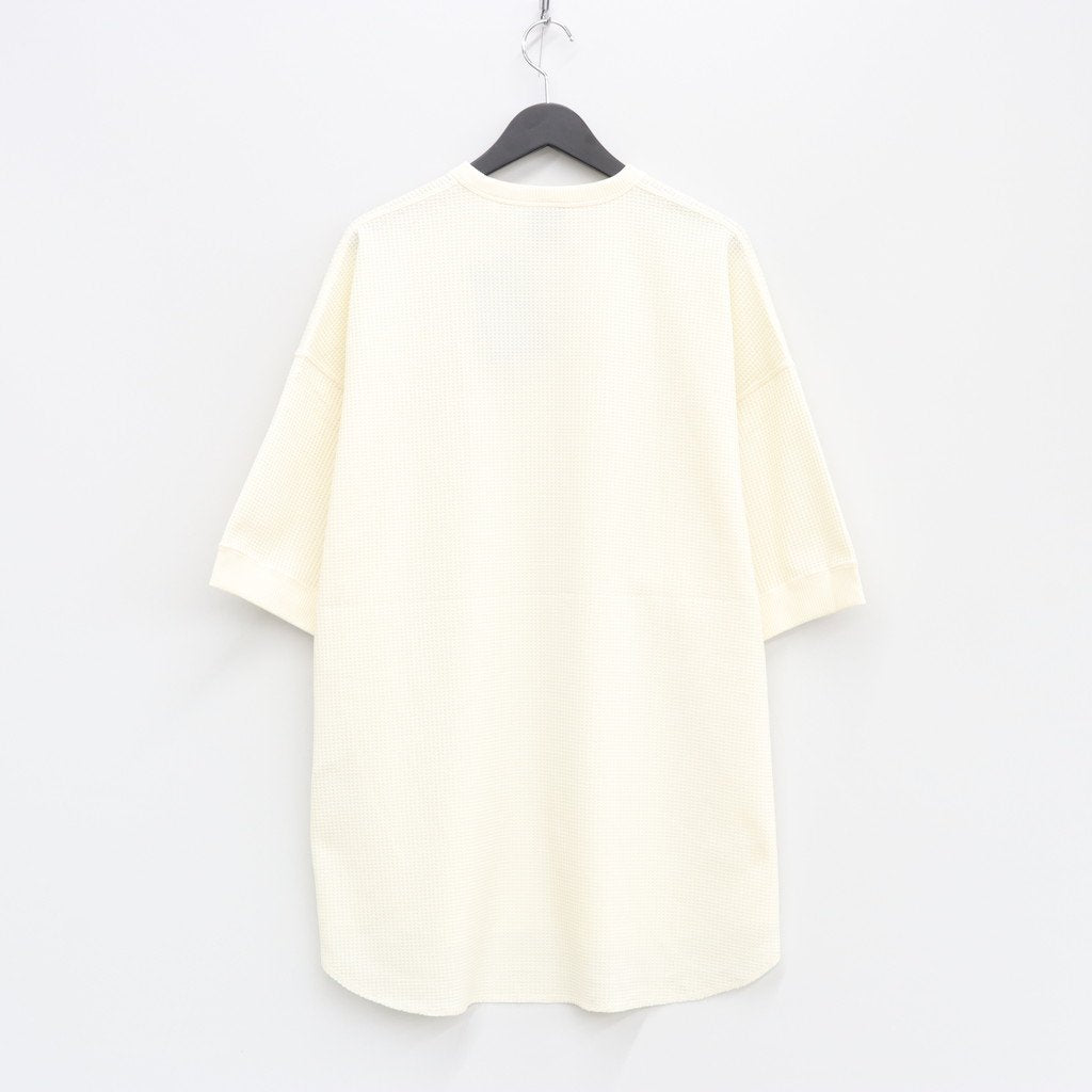 TECH THERMAL CREW S/S #生成り [BE-34023]