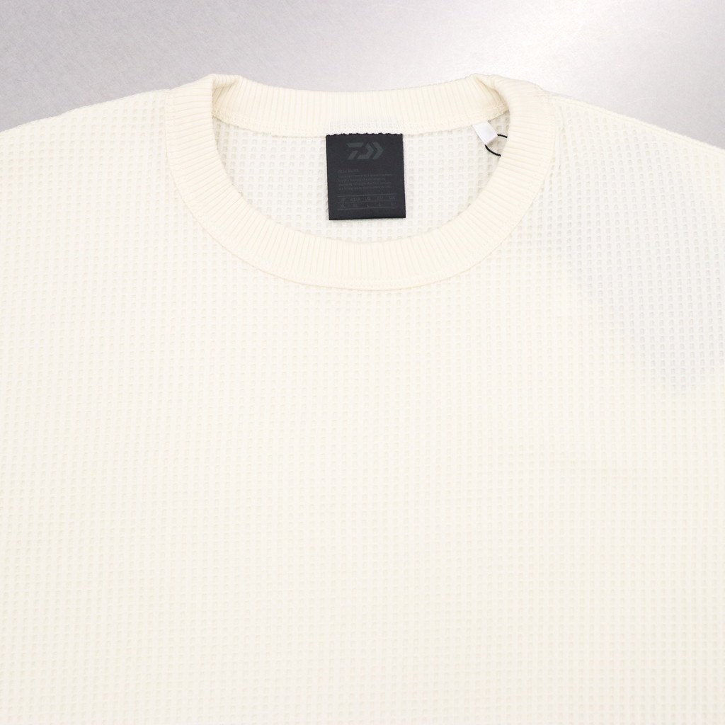 TECH THERMAL CREW S/S #生成り [BE-34023]