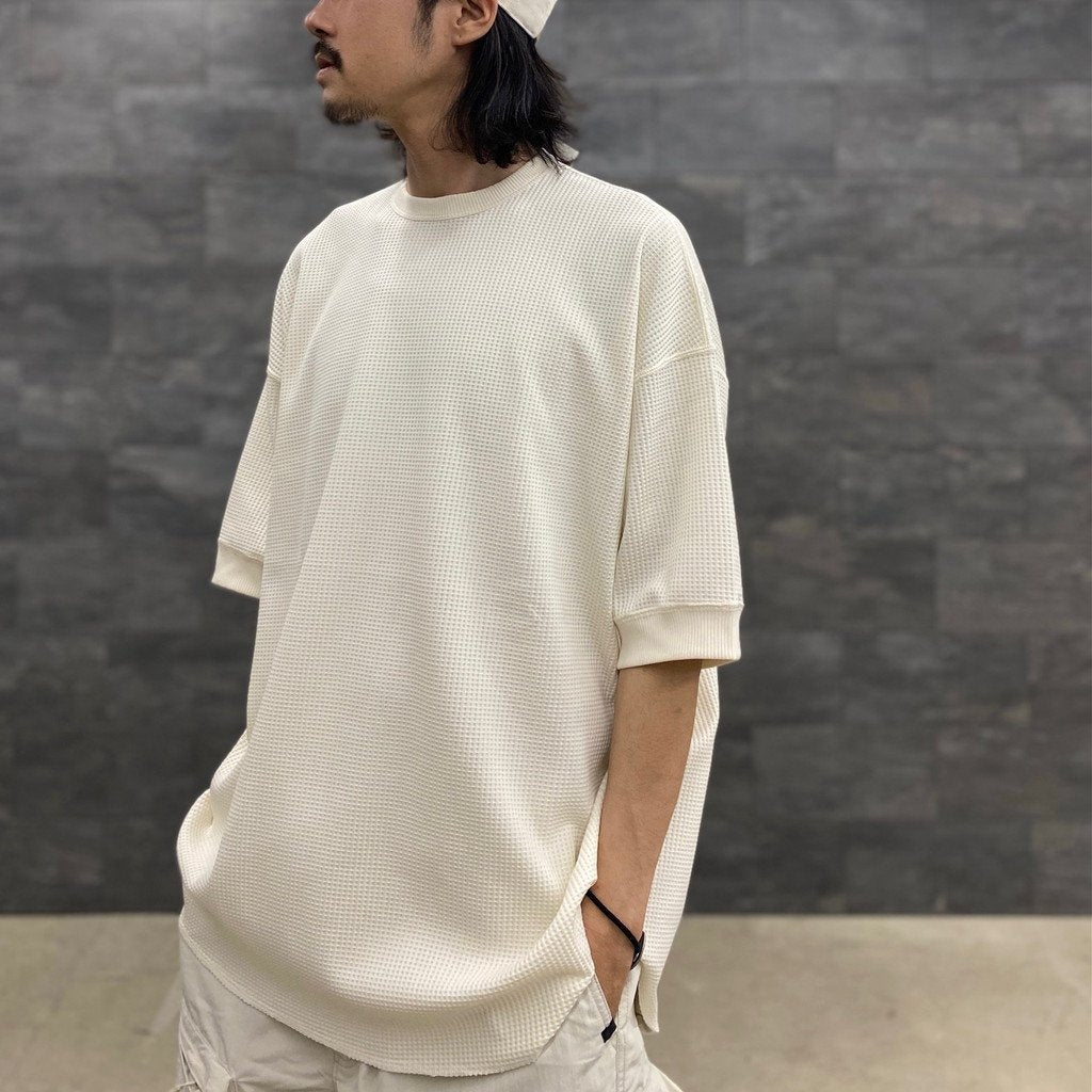 TECH THERMAL CREW S/S #生成り [BE-34023]
