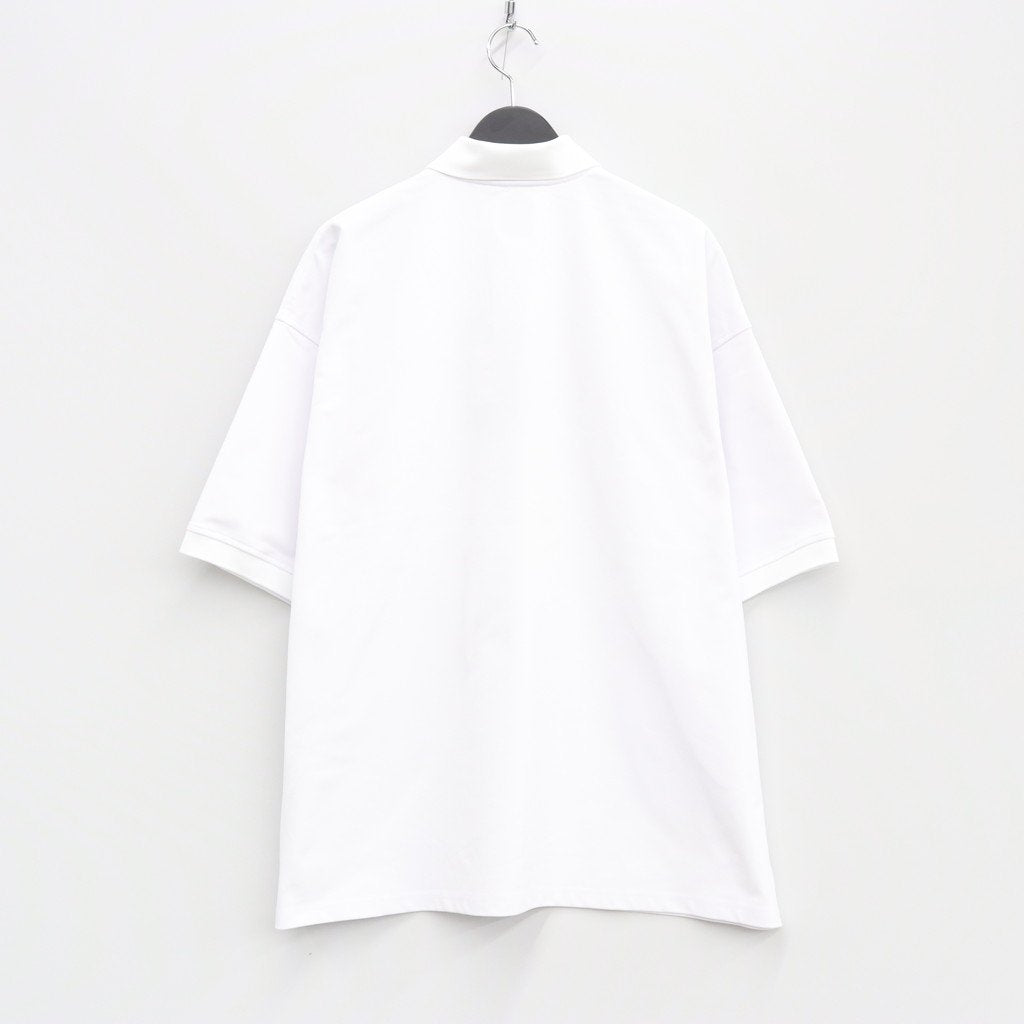 TECH POLO SHIRTS S/S #WHITE [BE-32023]