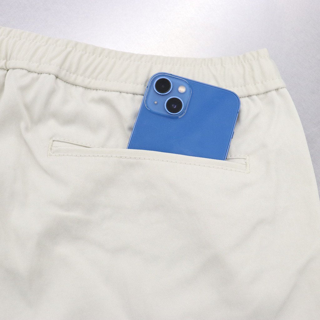 TECH EASY 2P SHORTS TWILL #ECRU [BP-50023]