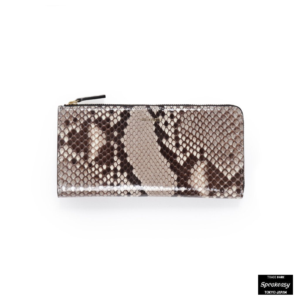 簡單說 | 圓形拉鍊長皮夾 - 3 型 - #白色 [23SS-WMA-WL06]