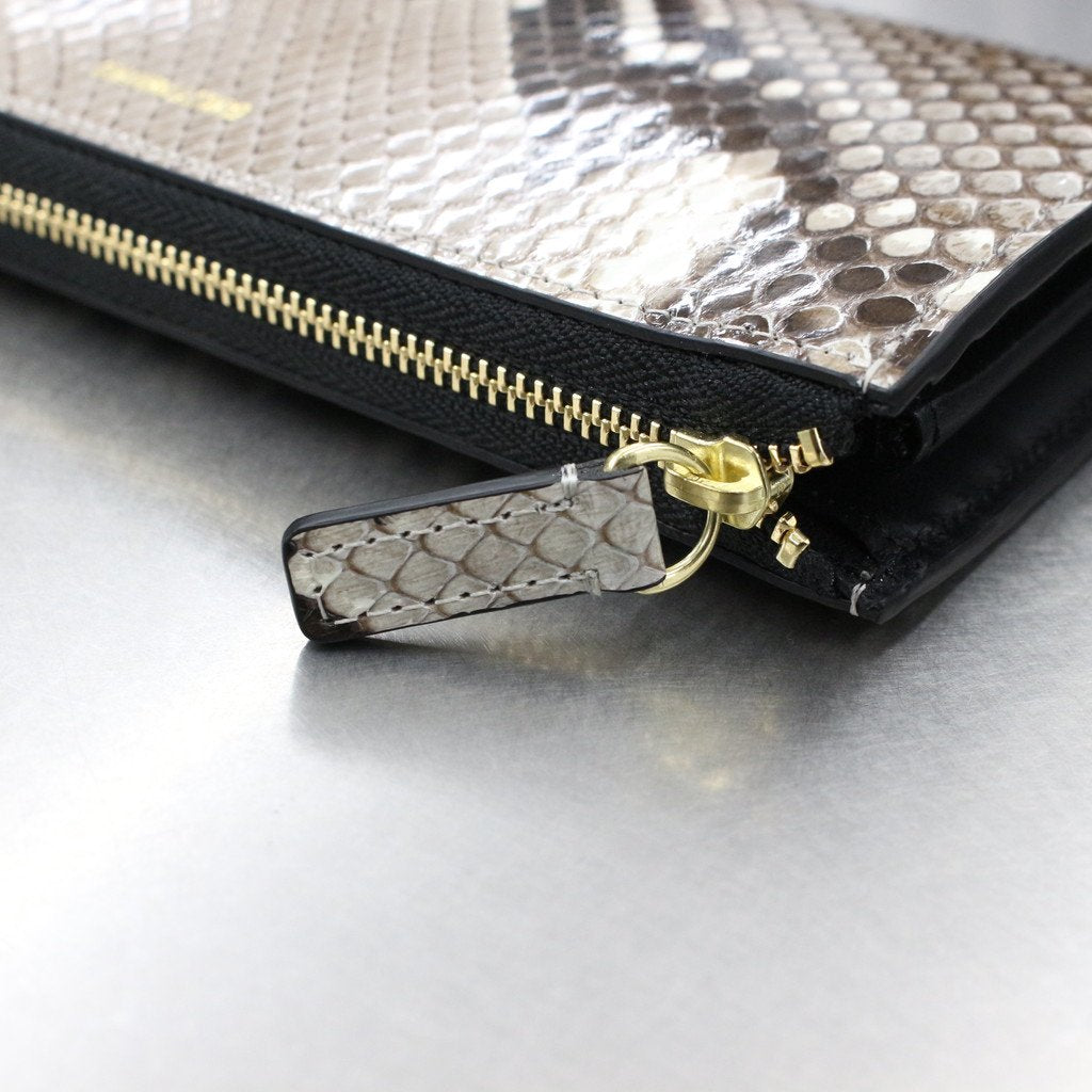 簡單說 | 圓形拉鍊長皮夾 - 3 型 - #白色 [23SS-WMA-WL06]