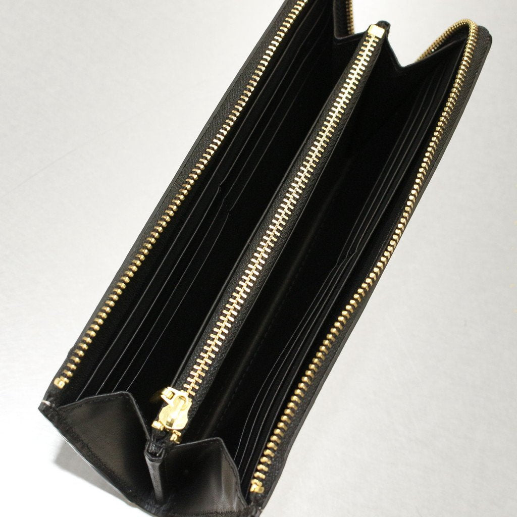 簡單說 | 圓形拉鍊長皮夾 - 3 型 - #白色 [23SS-WMA-WL06]