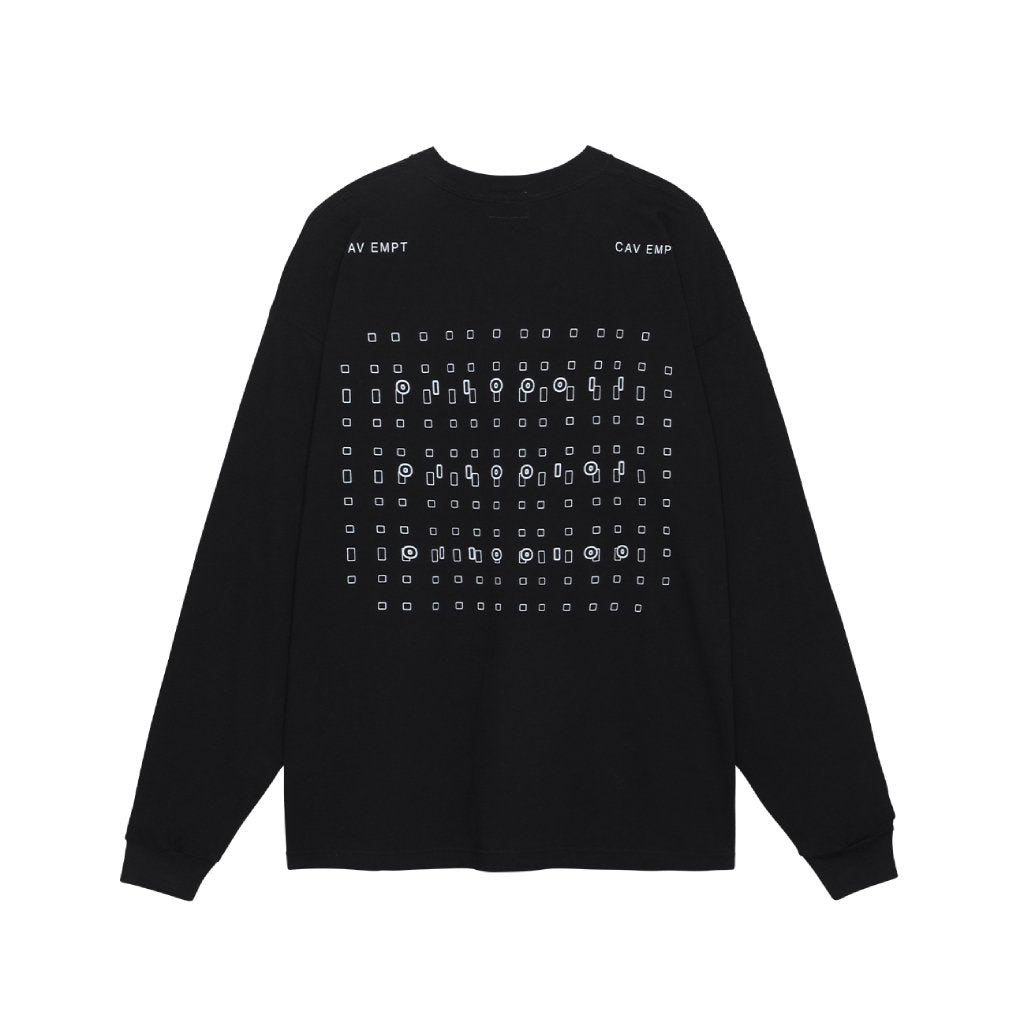 ALIGNING BIG LONG SLEEVE T #BLACK [CES23LT03] _ C.E | シーイー