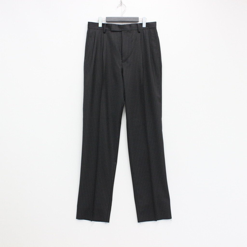 DOUBLE PLEATED TROUSERS [23SS-WMP-TR22] - スラックス