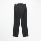 DOUBLE PLEATED TROUSERS #BLACK [23SS-WMP-TR30]